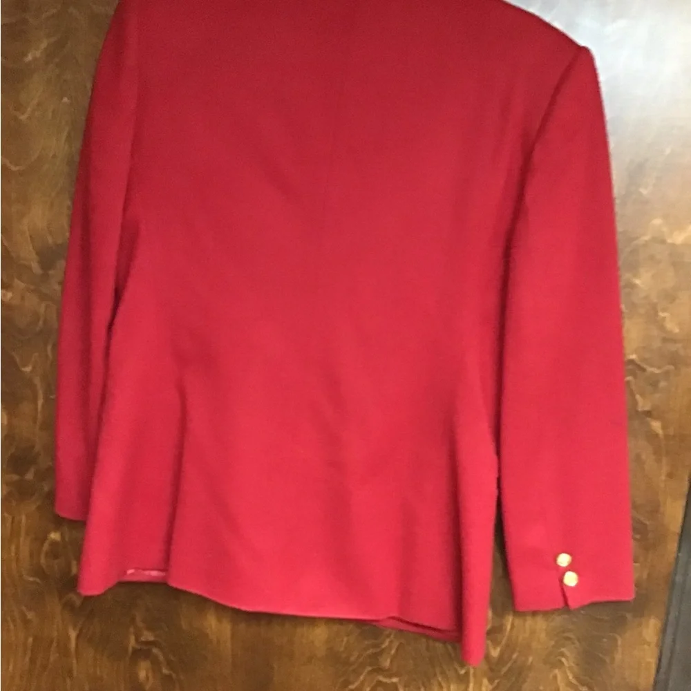 Womens Petite  Blazer Red - Picture 3 of 4